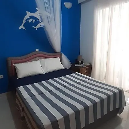Blue & White Maisonette Over The Sea Near Sounio *